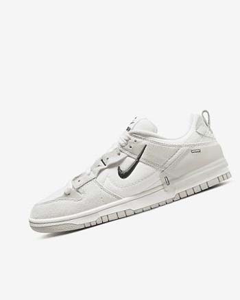 Nike Dunk Low Disrupt 2 Blancos Beige Claro Negros | MX 4558